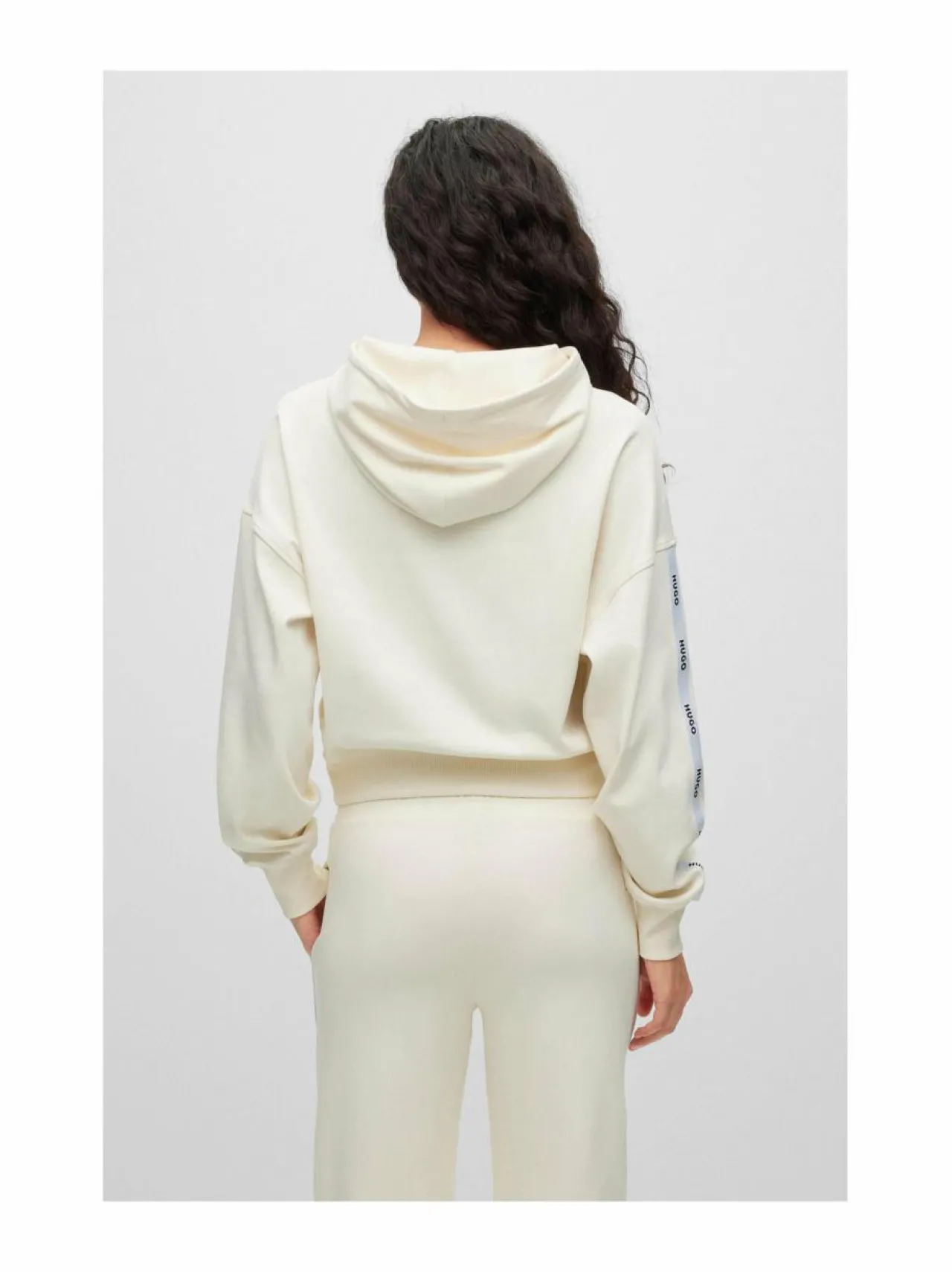 Paidat, Hupparit & Colleget<HUGO Defira-huppari 110 OPEN WHITE