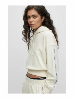 Paidat, Hupparit & Colleget<HUGO Defira-huppari 110 OPEN WHITE