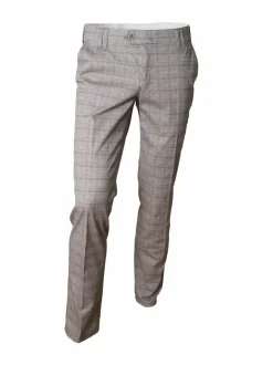 Housut<Buzo Denes Check -housut 26 BEIGE