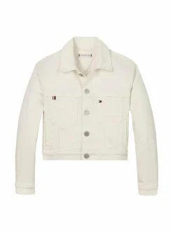 Ulkoiluvaatteet<Tommy Hilfiger Denim Trucker -farkkutakki 1CD WHITE