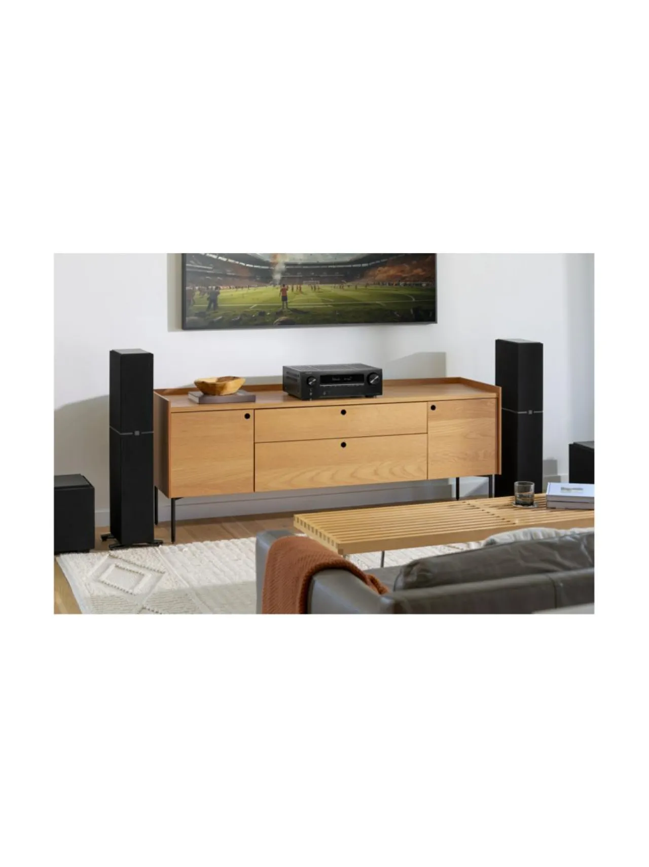 Denon AVR-X1800H 7.2 HEOS 8K AV-viritinvahvistin^ Audio