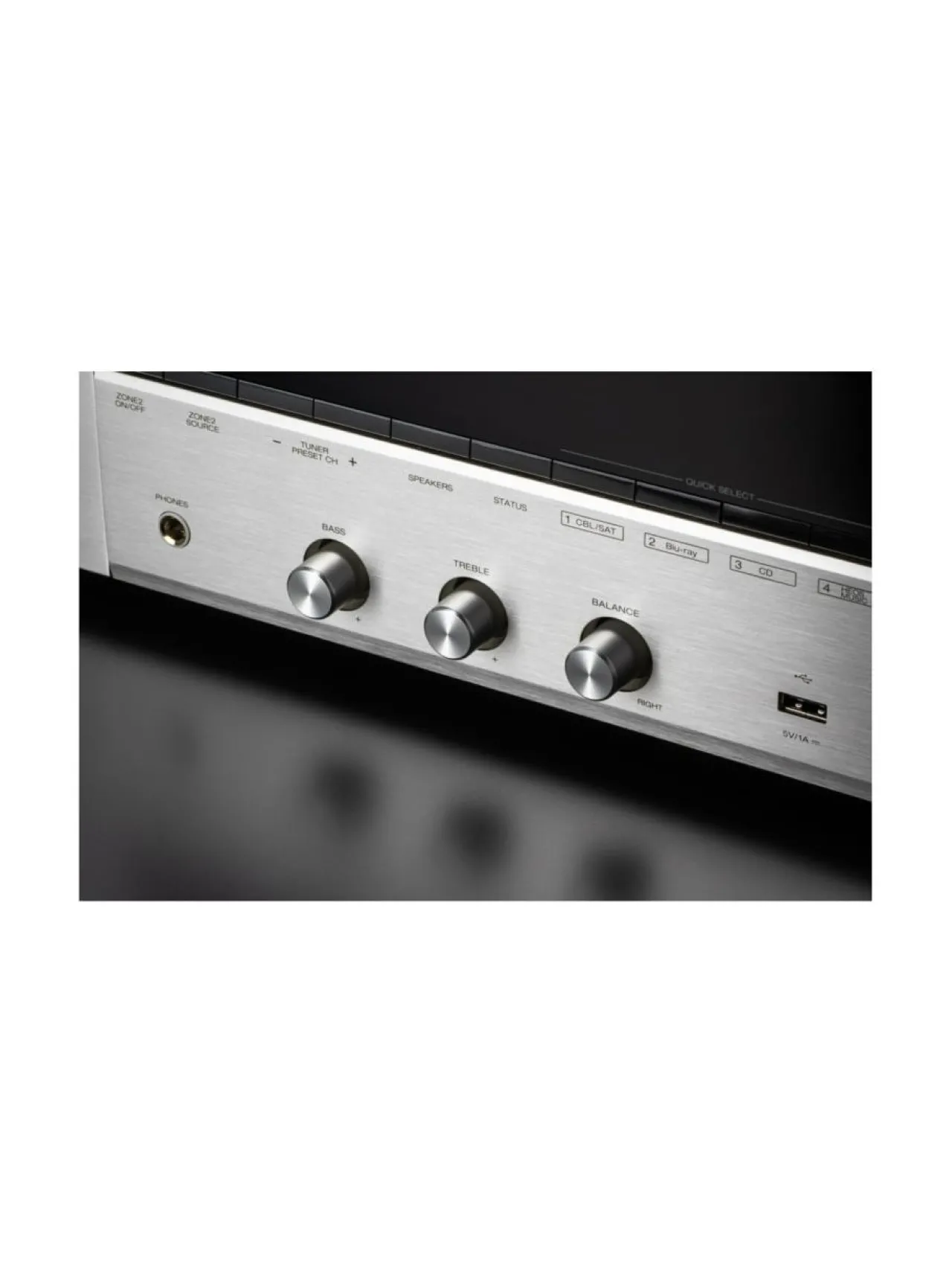 Denon DRA-900H AV-stereoviritinvahvistin, hopea^ Audio