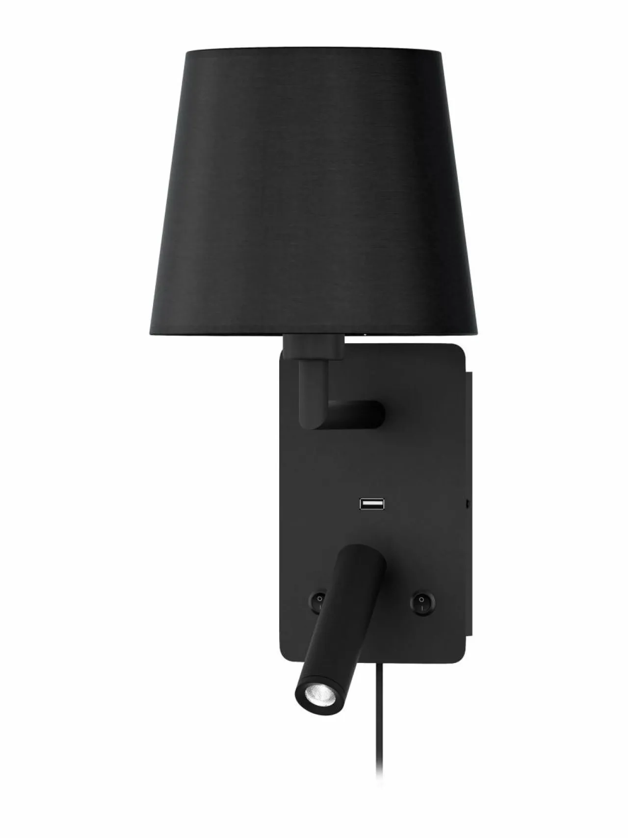Seinävalaisimet<Design by Grönlund Denver USB -seinävalaisin BLACK