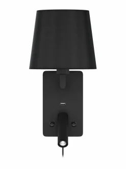 Seinävalaisimet<Design by Grönlund Denver USB -seinävalaisin BLACK