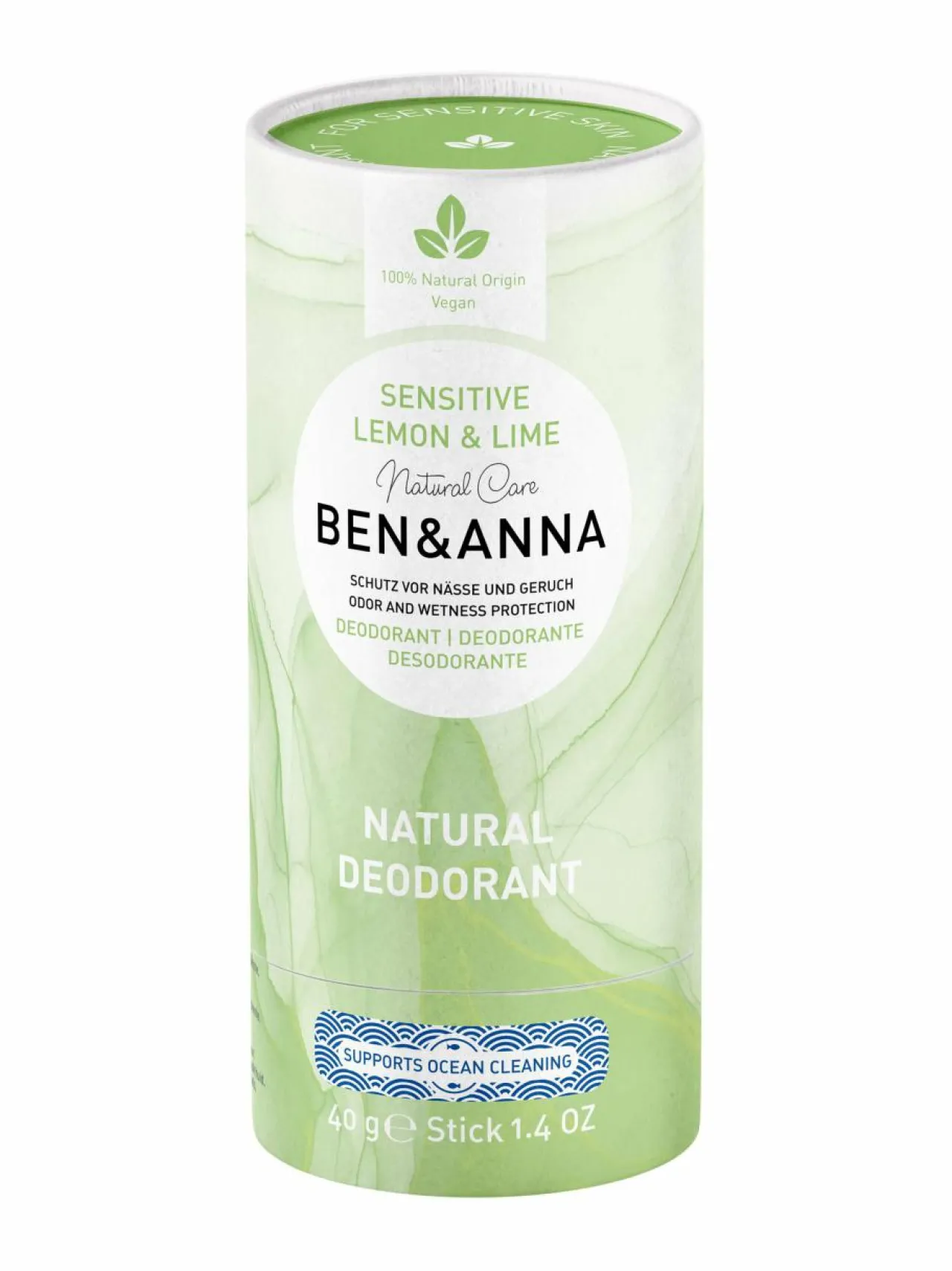 Vartalonhoito<Ben & Anna Deodorant Sensitive Lemon and Lime -deodorantti 60 g