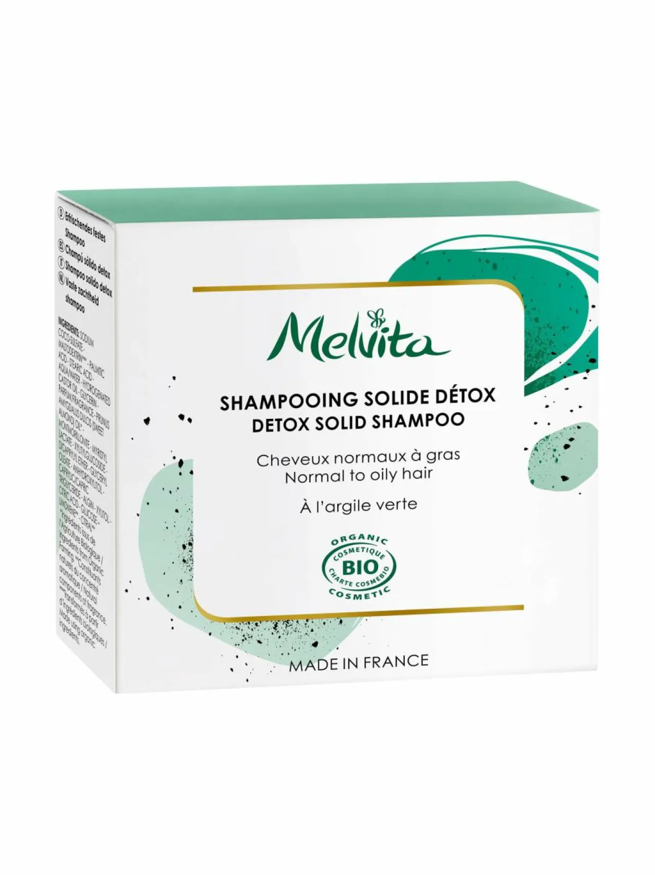 Melvita Detox Solid -palashampoo 55 g^ Hiustenhoito