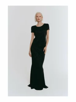 Hameet<Ida Sjöstedt Diane-maksihame BLACK SHINE
