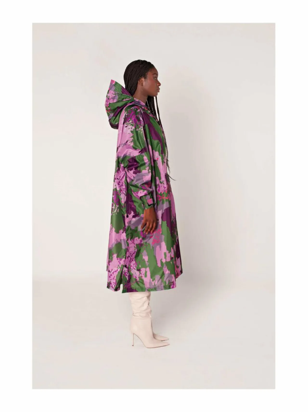 Takit<RAINKISS Digi Spring Camo -sadeponcho MULTICO