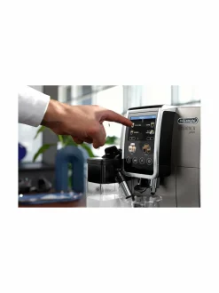 Kahvin- & Vedenkeittimet<Delonghi Dinamica Plus -kahviautomaatti TITANIUM, BLACK