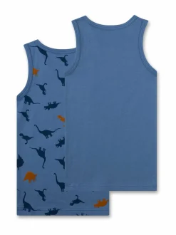 Alusvaatteet<Sanetta Dino-aluspaita 2-pack 5499 NAVY