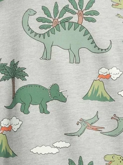 Colleget & Hupparit<Lindex Dino-collegepaita 7692 GREY MELANGE