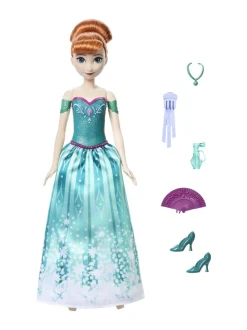 Nuket & Nuken Tarvikkeet<DISNEY FROZEN Anna Spin & Reveal -yllätysnukke