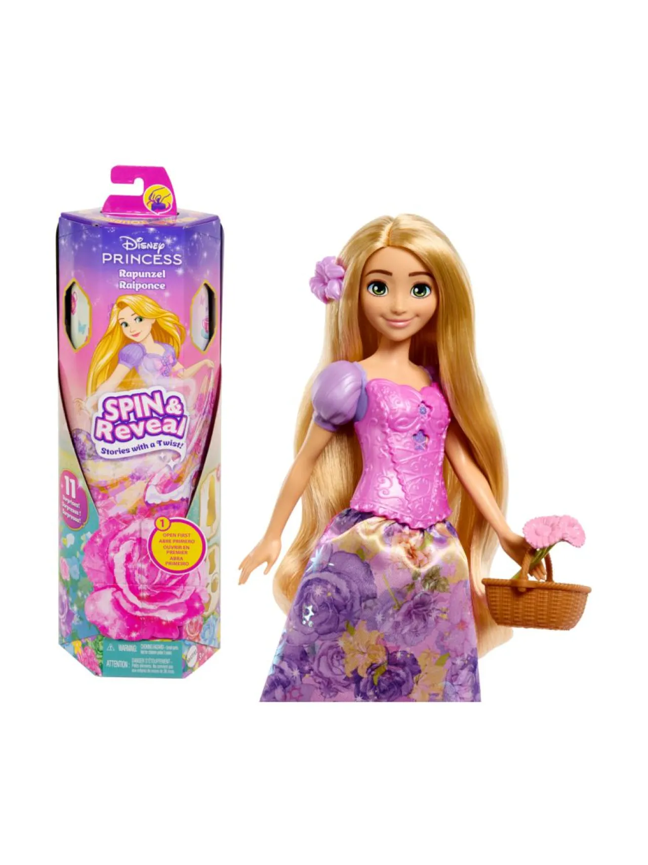 DISNEY PRINCESS Spin & Reveal Tähkäpää-yllätysnukke^ Nuket & Nuken Tarvikkeet
