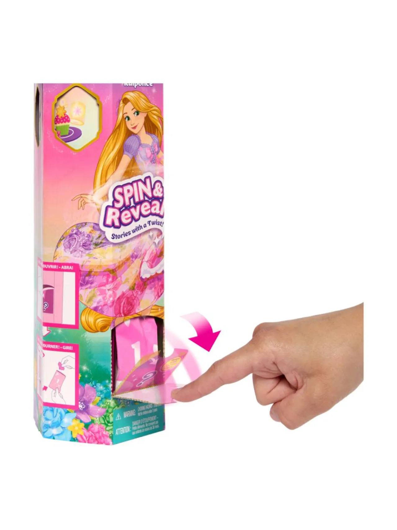 DISNEY PRINCESS Spin & Reveal Tähkäpää-yllätysnukke^ Nuket & Nuken Tarvikkeet