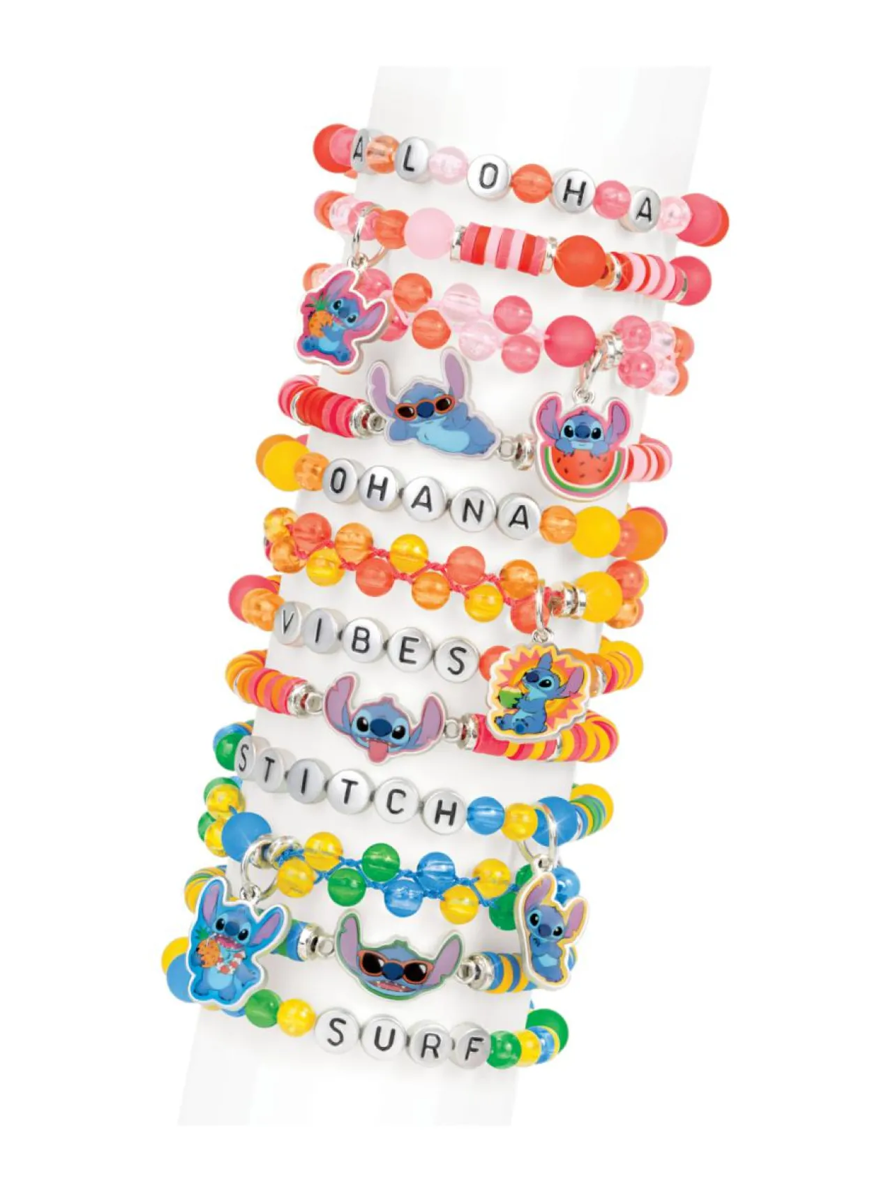 Luovuus & Oppiminen<DISNEY STITCH Rannekorujen valmistussetti ja tarinavihko