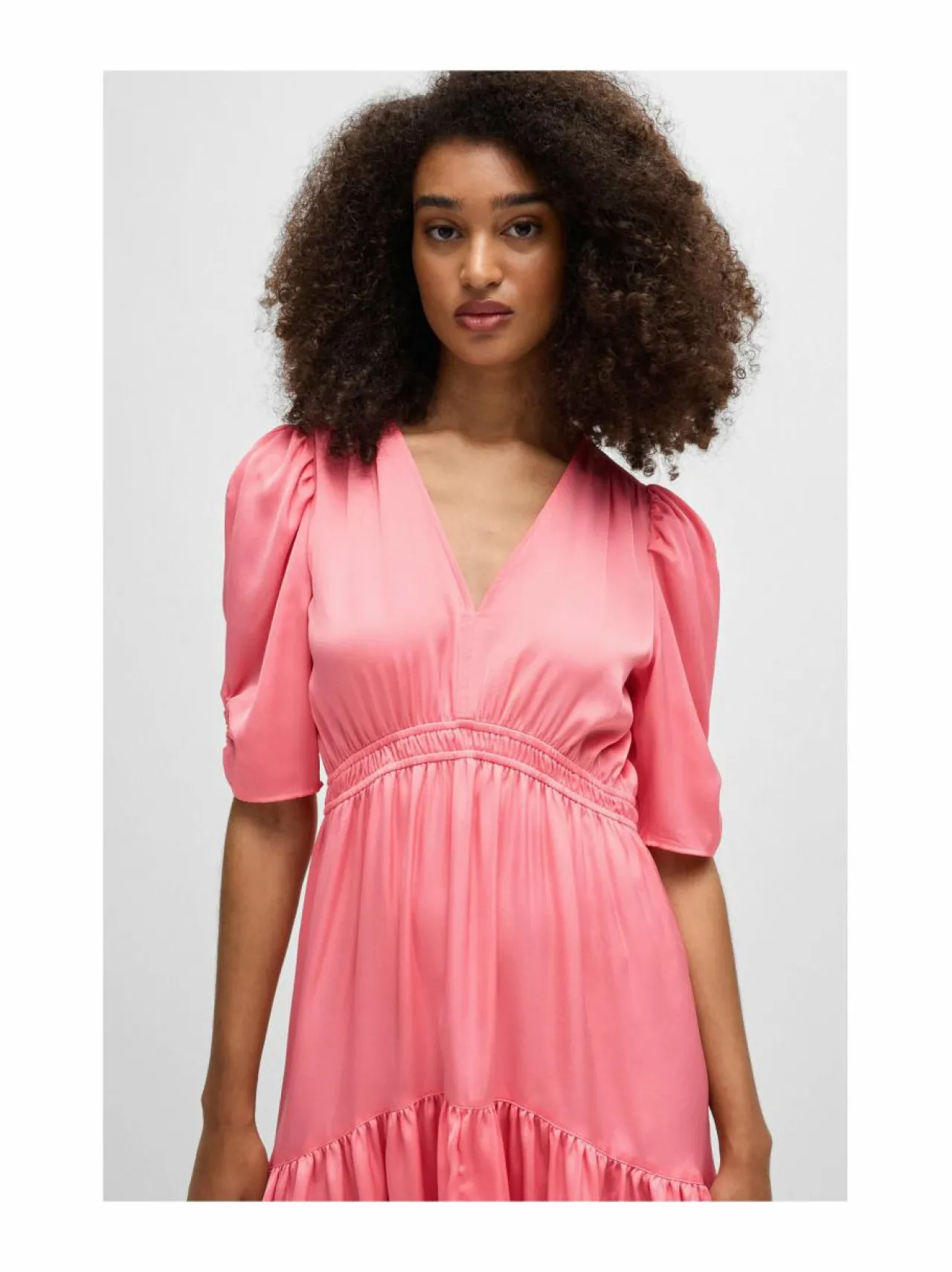 BOSS Dizziano-satiinimekko^ Mekot