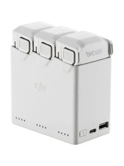 Kamerat<DJI Two-Way Charging Hub -lataustelakka ( Mini 4 Pro ja Mini 3 sarja)