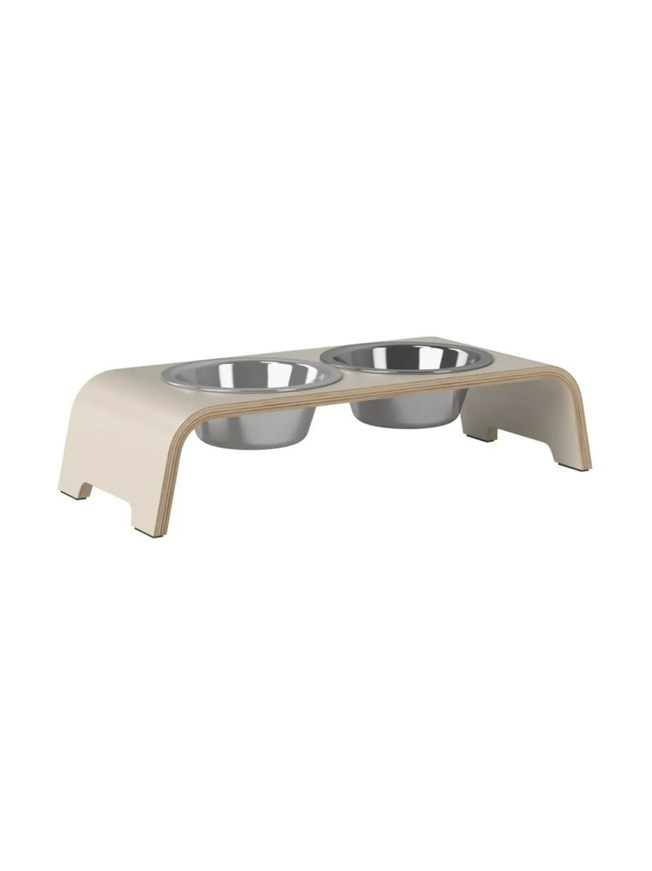 Ruokakupit Ja -Tarvikkeet<dogBar ® Classic korotettu ruokakuppiteline - Kashmir RUOSTUMATON TERÄS