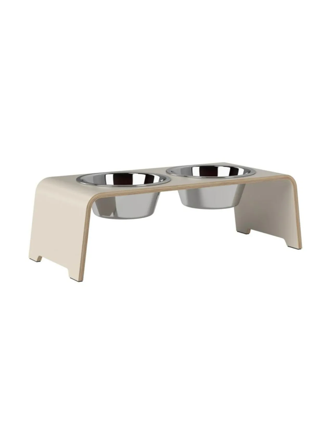 Ruokakupit Ja -Tarvikkeet<dogBar ® Classic korotettu ruokakuppiteline - Kashmir RUOSTUMATON TERÄS