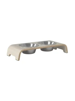 Ruokakupit Ja -Tarvikkeet<dogBar ® Classic korotettu ruokakuppiteline - Kashmir RUOSTUMATON TERÄS