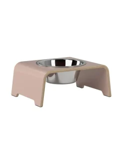 Ruokakupit Ja -Tarvikkeet<dogBar ® Single korotettu ruokakuppi - Vanha roosa RUOSTUMATON TERÄS