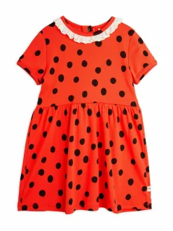 Mekot & Hameet<Mini Rodini Dots-trikoomekko 042 RED