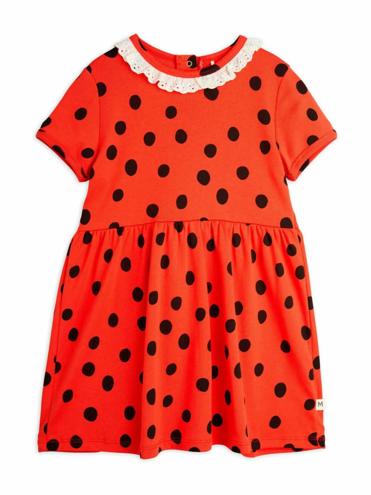 Mekot & Hameet<Mini Rodini Dots-trikoomekko 042 RED