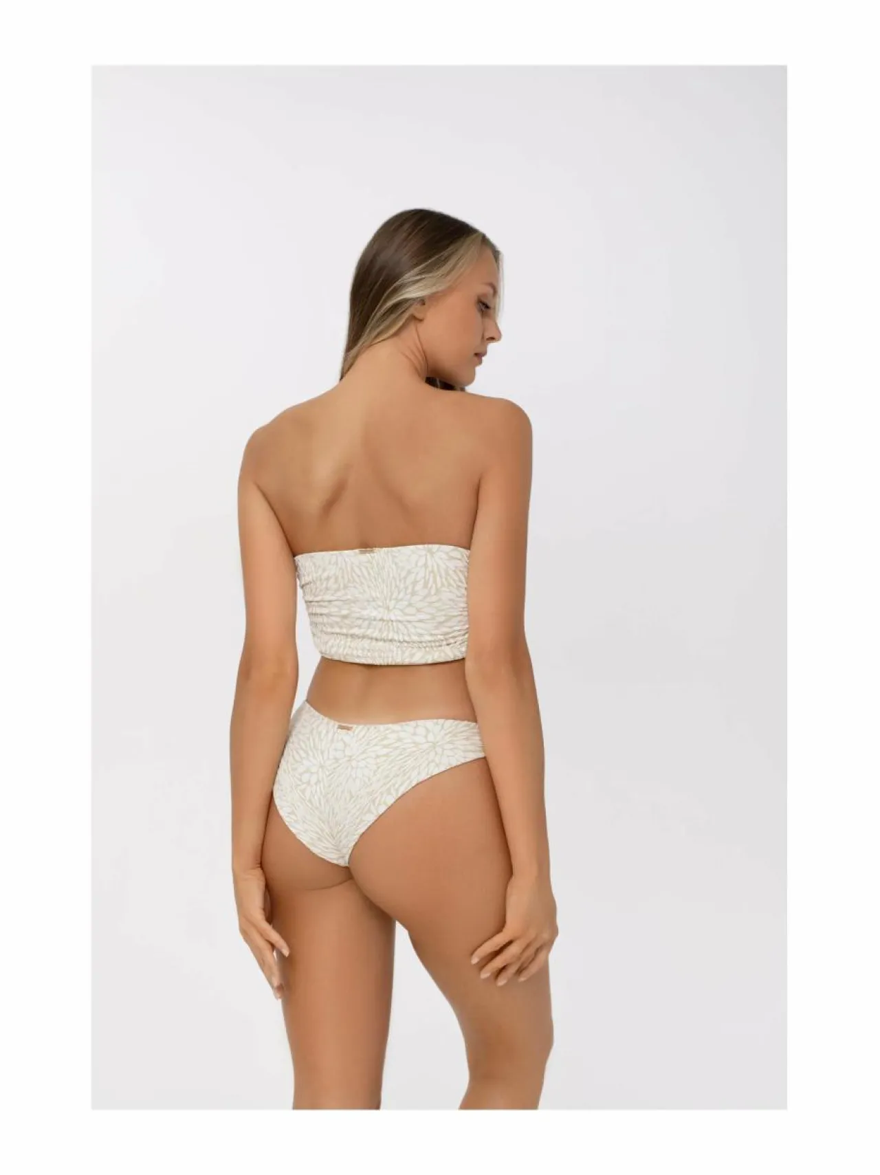 Uima-Asut<Marc & André Dreamscape Low Rise Hipster -bikinialaosa WHITE/ GOLD (WT1/GD0)