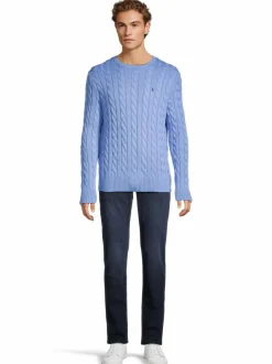 Neuleet<Polo Ralph Lauren Driver-palmikkoneule NEW LITCHFIELD BLUE
