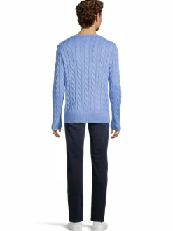 Neuleet<Polo Ralph Lauren Driver-palmikkoneule NEW LITCHFIELD BLUE