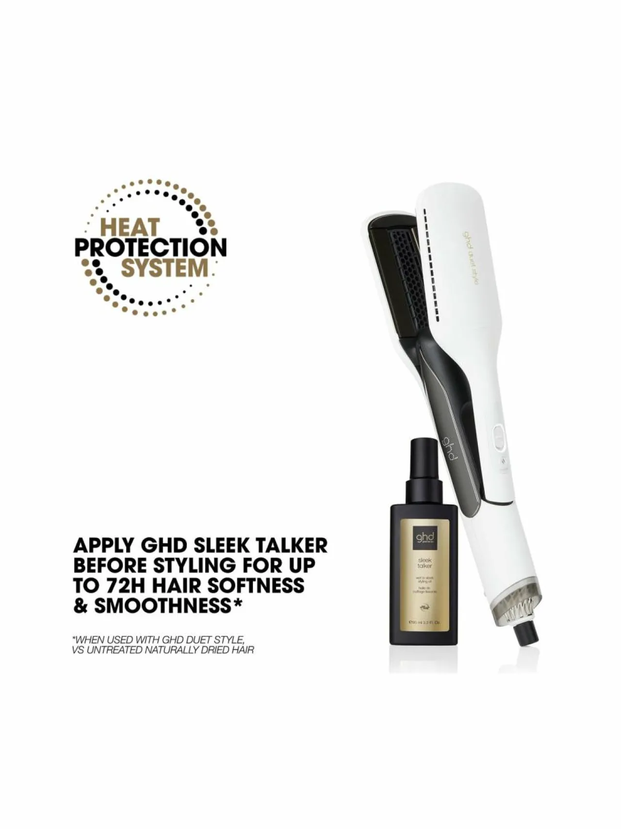 Hiustenhoitolaitteet|Hiustenhoito<GHD Duet Style 2-in-1 Hot Air Styler -muotoilurauta WHITE