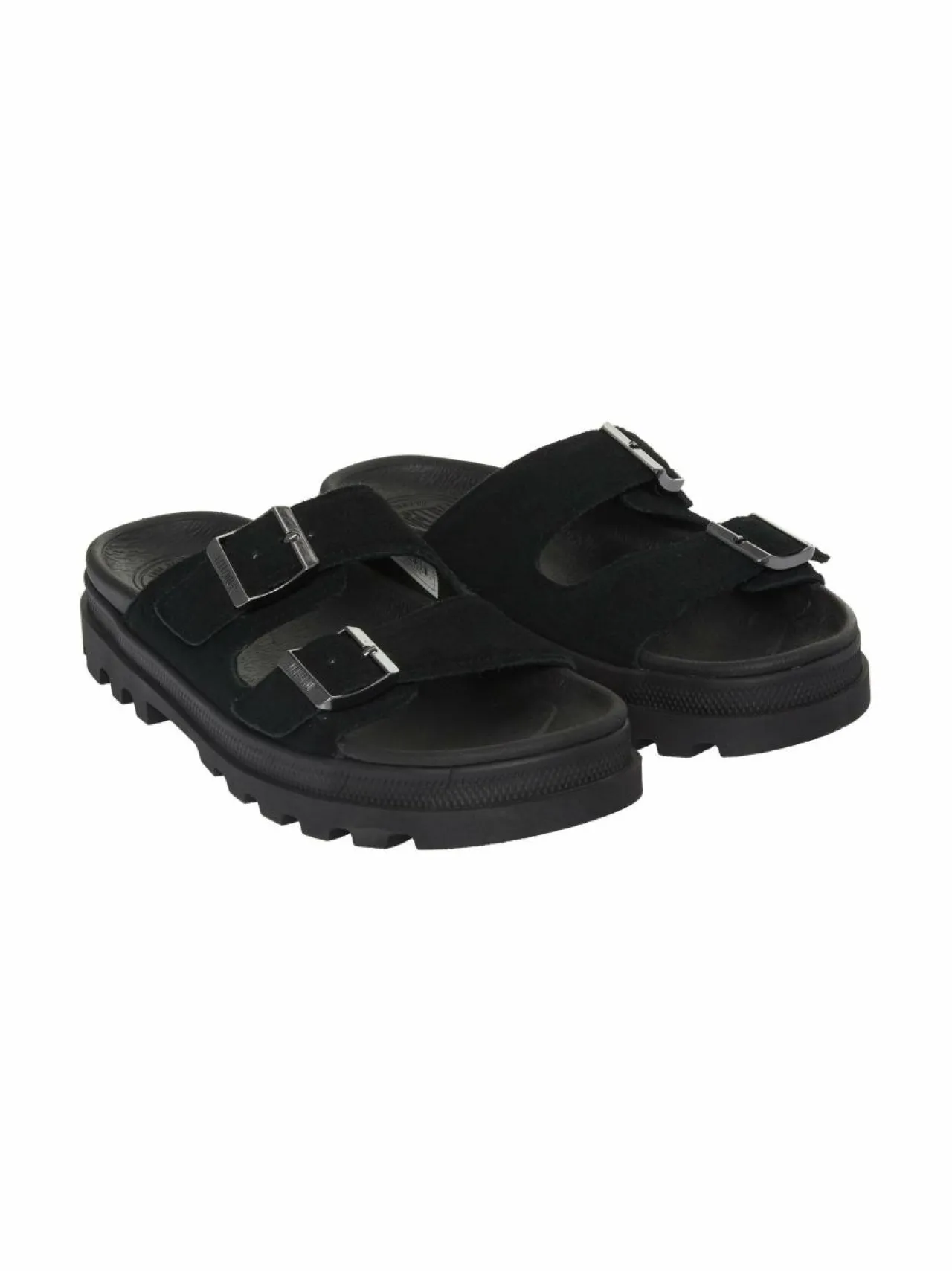 Sandaalit<Palladium Dunilite Riviera -nahkasandaalit 008 BLACK