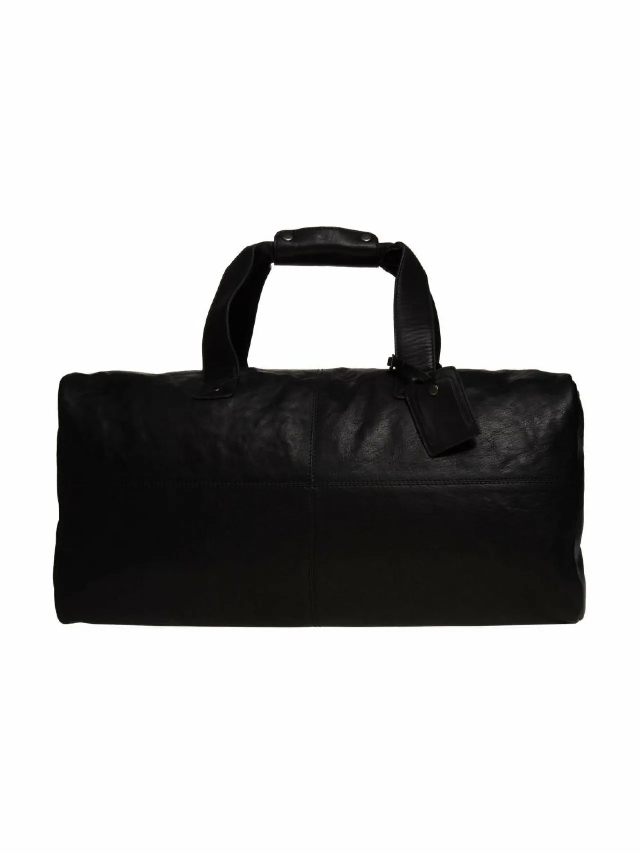 Laukut<CONSTRUE Dylan Weekender -nahkalaukku BLACK