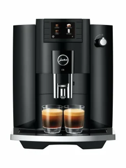 Kahvin- & Vedenkeittimet<Jura E6 Piano -kahviautomaatti BLACK