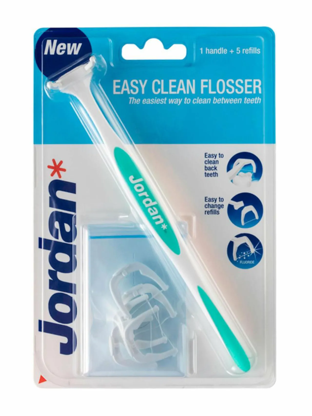 Jordan Easy Clean Flosser Teeth Floss -hammaslankain^ Erikoistuotteet