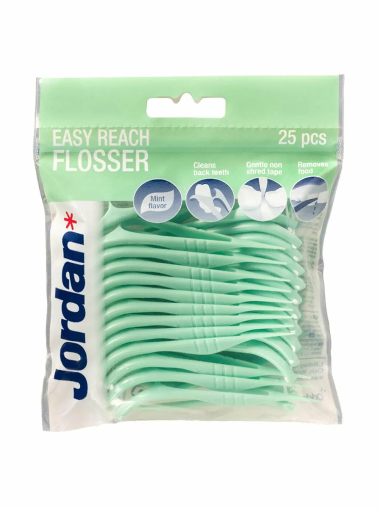 Jordan Easy Reach Flosser -hammaslankain 25 kpl^ Erikoistuotteet