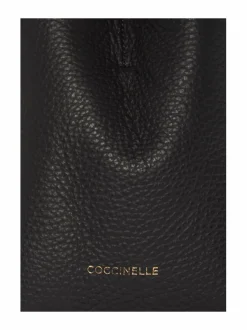 Shopperit<Coccinelle Easy Shopper S -nahkalaukku 001 NOIR