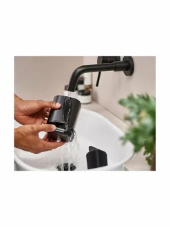 Kylpyhuonetarvikkeet<Joseph Joseph EasyStore Toothbrush Caddy -hammasharjateline 12,7 x 9 x 9 cm MATT BLACK