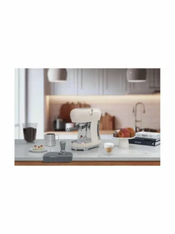 Kahvin- & Vedenkeittimet<Smeg ECF02-espressokone CREAM