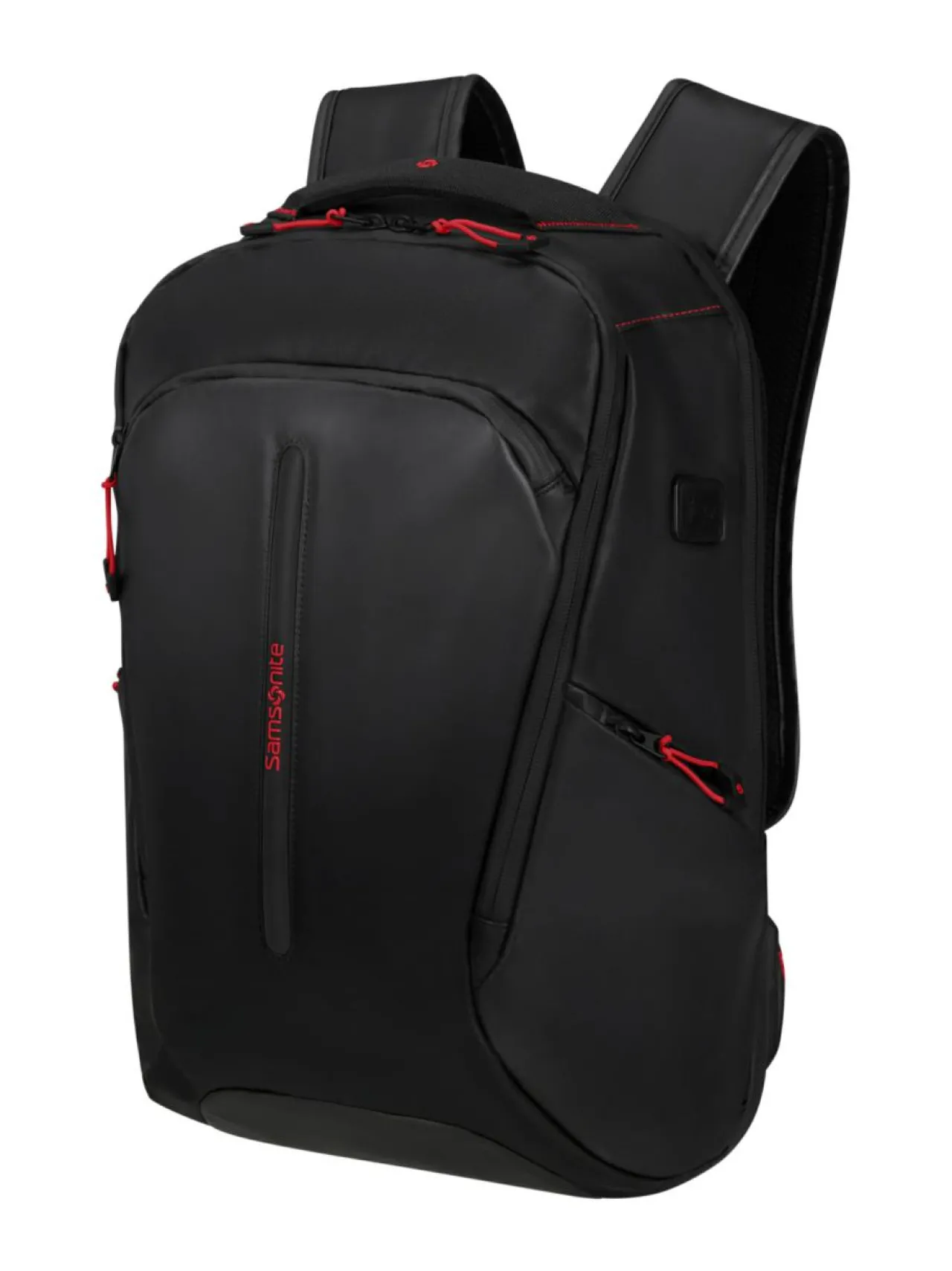 Reput<Samsonite ECODIVER TIETOKONEREPPU M USB BLACK