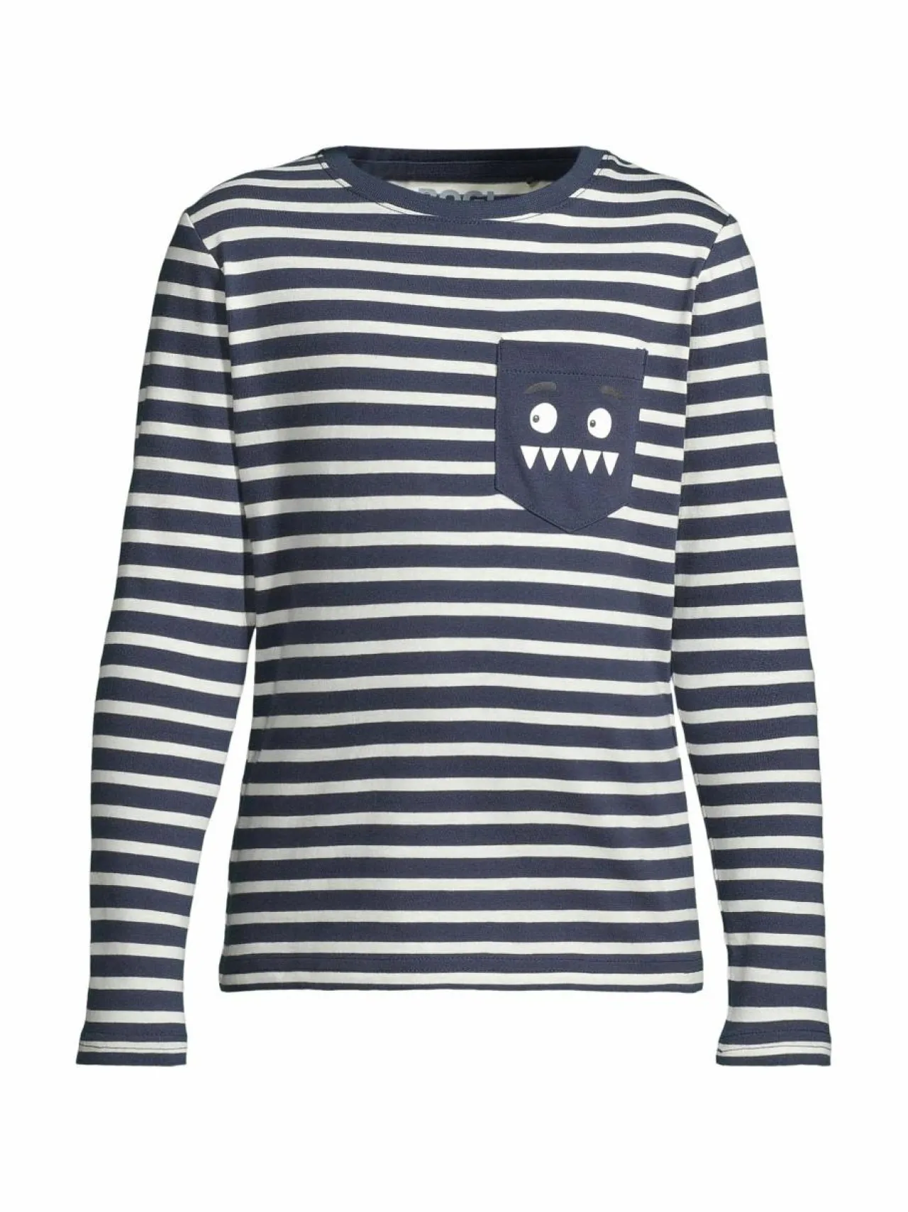 Pitkähihaiset Trikoopaidat<Bogi Eddie-trikoopaita NAVY BLUE/WHITE STRIPE