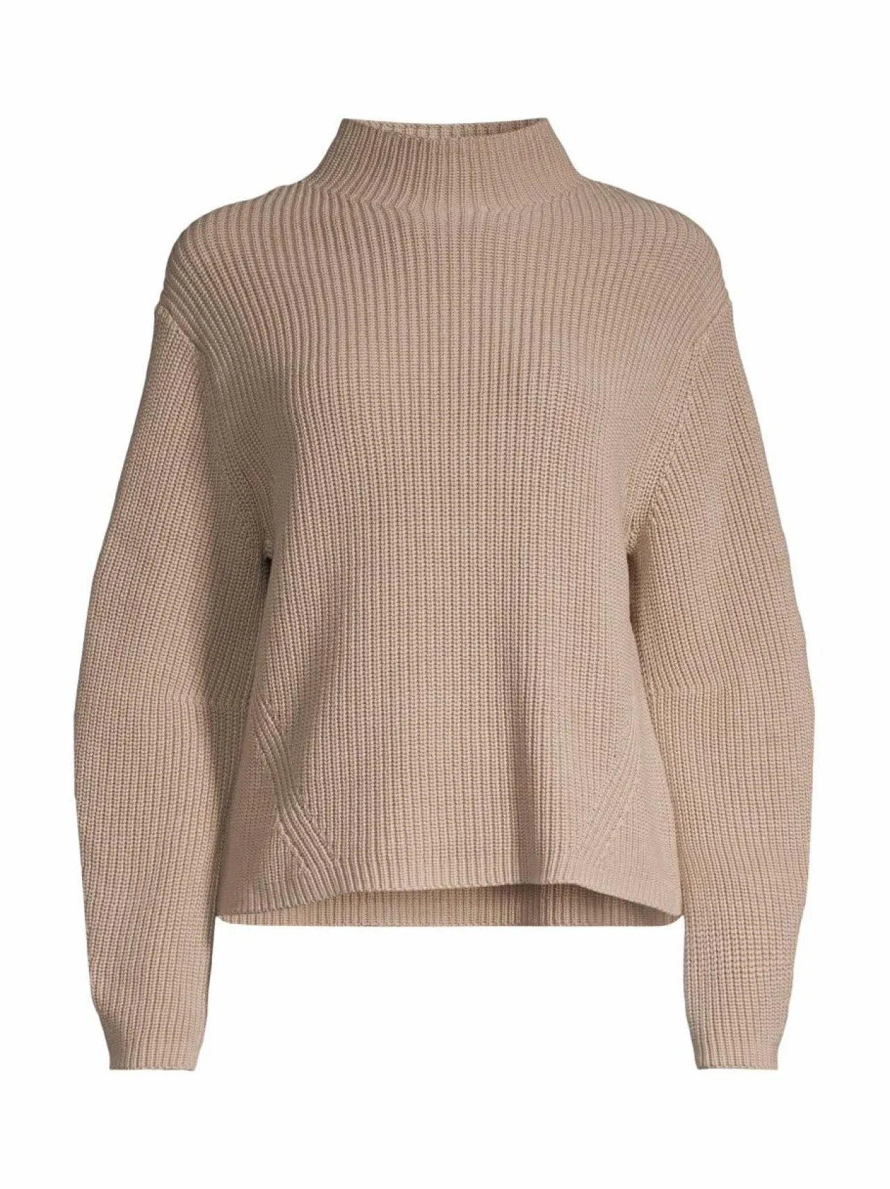 Neuleet<NOOM Eden-ribbineulepusero BEIGE
