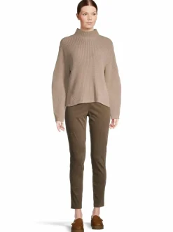 Neuleet<NOOM Eden-ribbineulepusero BEIGE