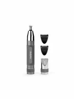 Ihokarvanpoisto<Babyliss E116E Super X-Metal Precision -trimmeri CHROME