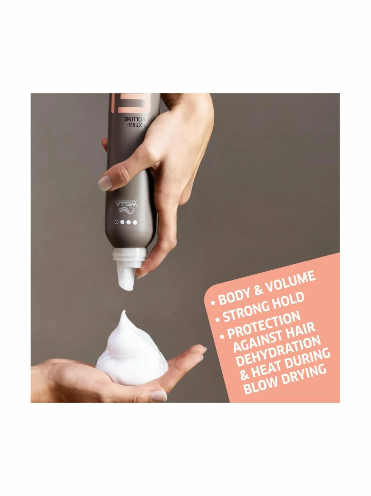 Wella Professionals EIMI EIMI Extra Volume Strong -muotovaahto 300 ml^ Muotoilu & Viimeistely