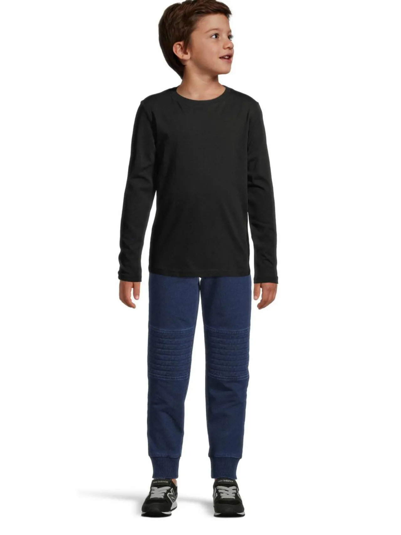 Farkut<Bogi Eino-farkkutyyliset biker-housut DEEP BLUE DENIM