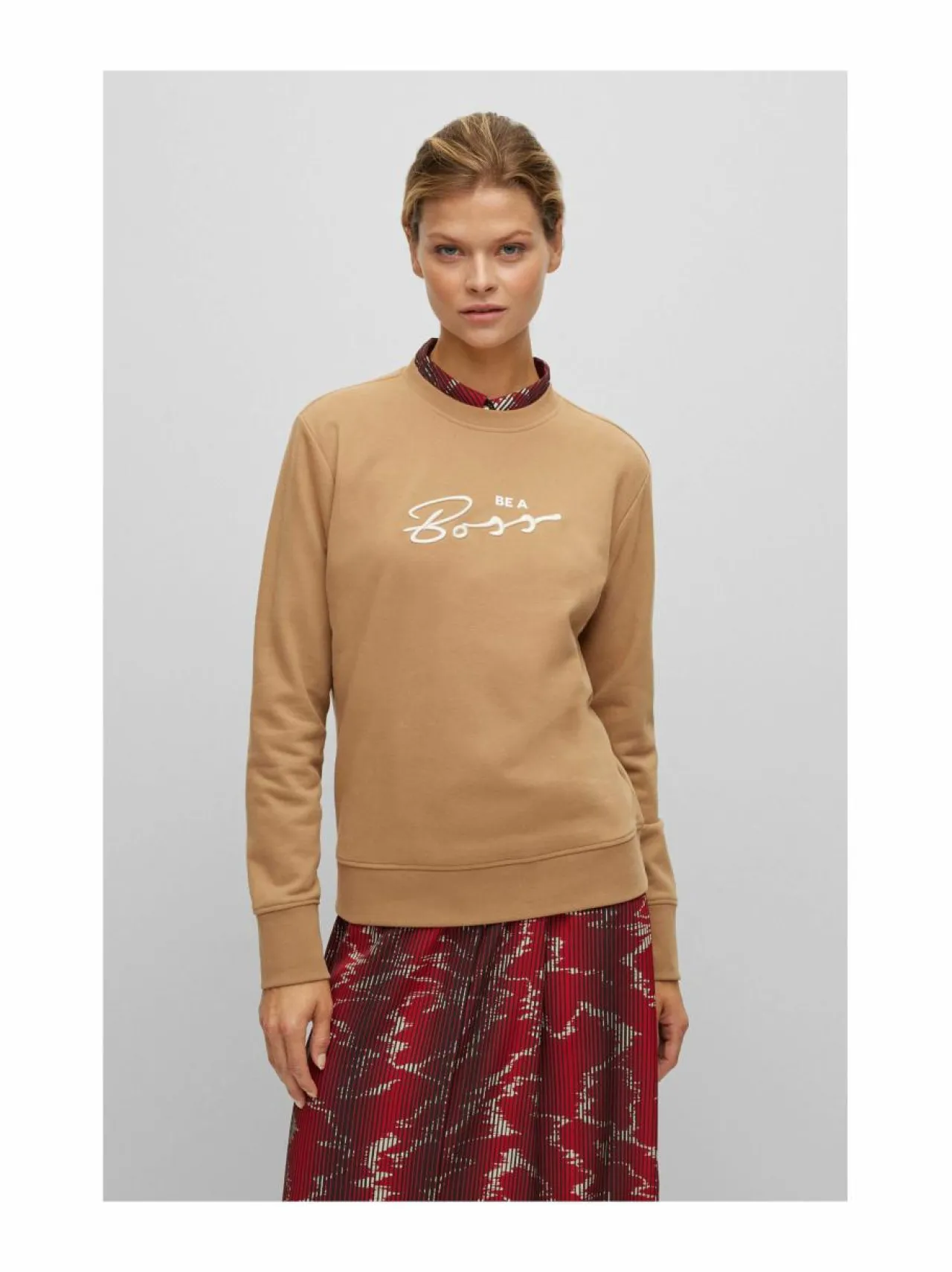 Paidat, Hupparit & Colleget<BOSS Ela-collegepaita 260 MEDIUM BEIGE