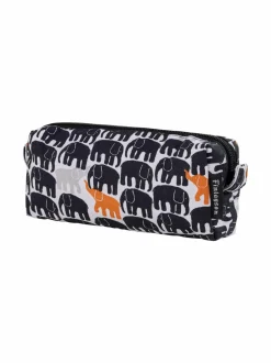 Kylpyhuonetarvikkeet<Finlayson Elefantti Vapaa Mini -toilettilaukku BLACK/GREEN/ORANGE