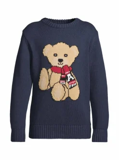 Neuleet<Bogi Eliel2-nalleneule NAVY BLUE