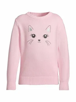 Neuleet<Bogi Elisa-neulepusero SUGAR PINK